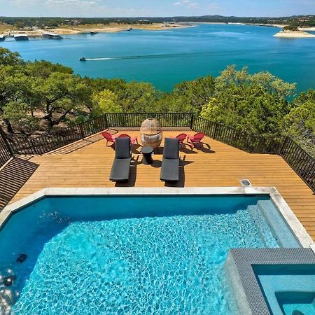 Atlantis On Lake Travis Pool Hot Tub Dock Villa Leander ภายนอก รูปภาพ