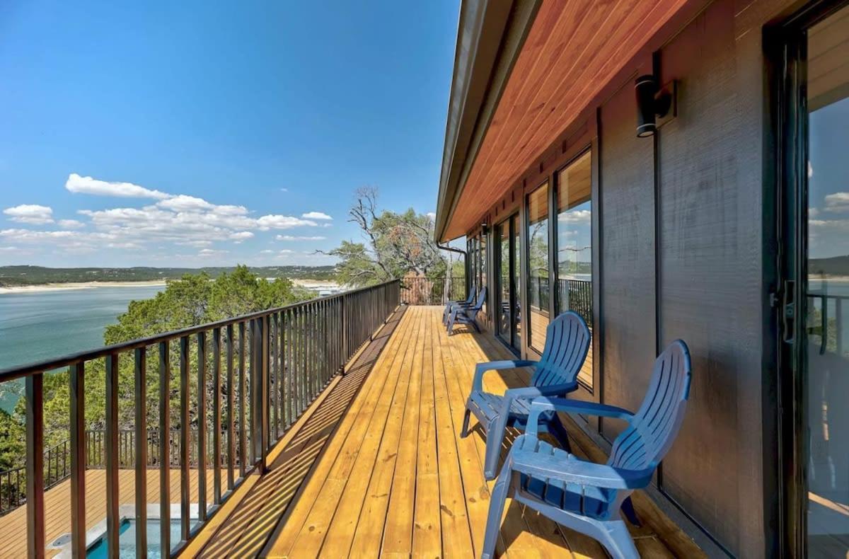 Atlantis On Lake Travis Pool Hot Tub Dock Villa Leander ภายนอก รูปภาพ