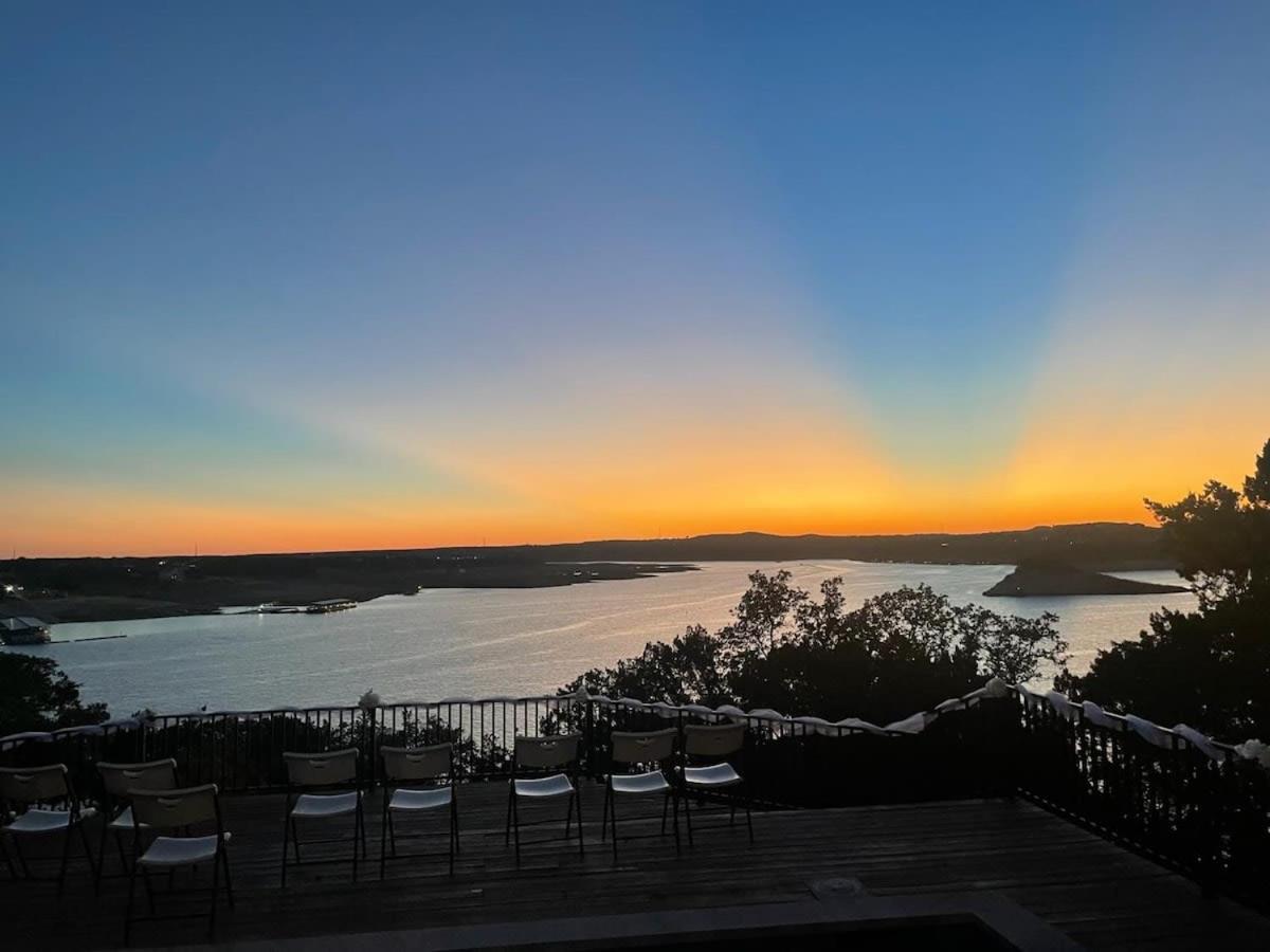 Atlantis On Lake Travis Pool Hot Tub Dock Villa Leander ภายนอก รูปภาพ