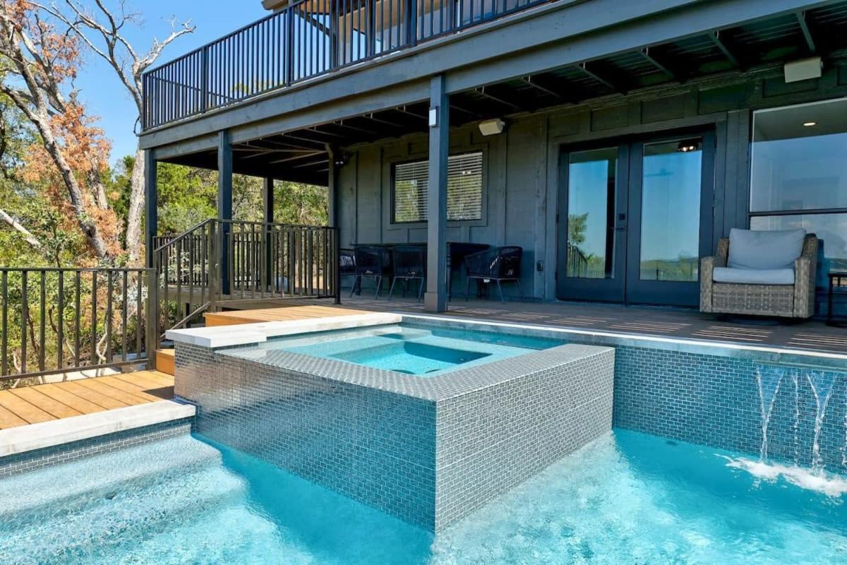 Atlantis On Lake Travis Pool Hot Tub Dock Villa Leander ภายนอก รูปภาพ