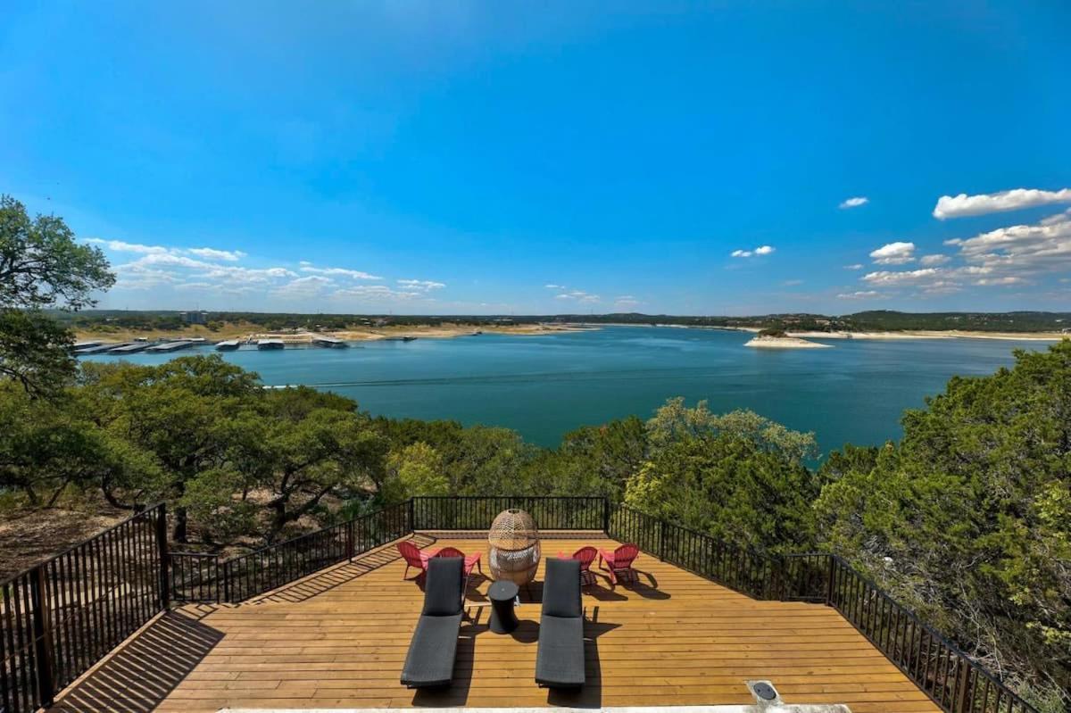 Atlantis On Lake Travis Pool Hot Tub Dock Villa Leander ภายนอก รูปภาพ