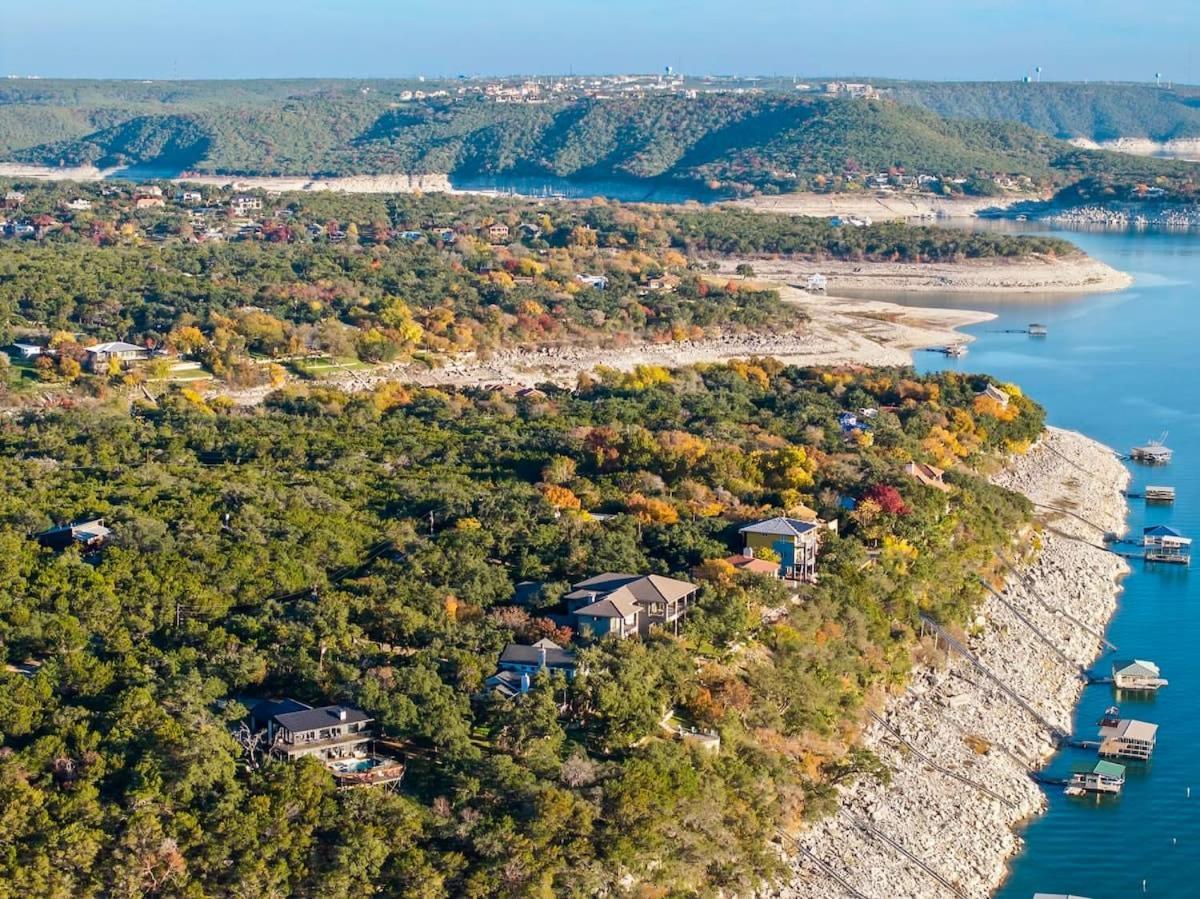 Atlantis On Lake Travis Pool Hot Tub Dock Villa Leander ภายนอก รูปภาพ